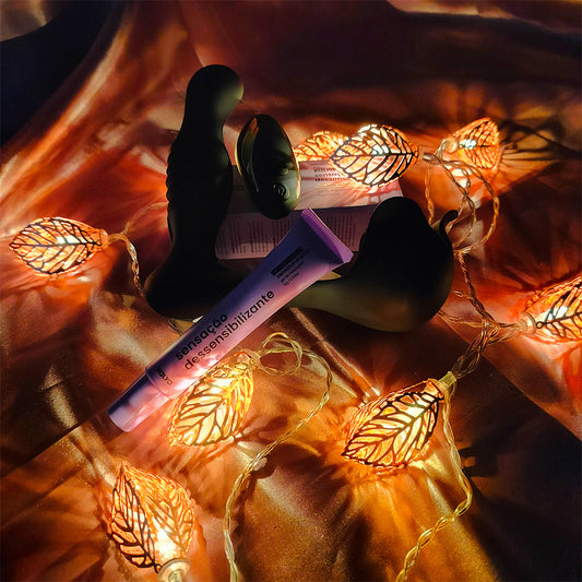 Kit Vibrador Mox + Lubrificante Sensanal