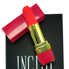 Vibrador Bullet Batom Bliss Vermelho