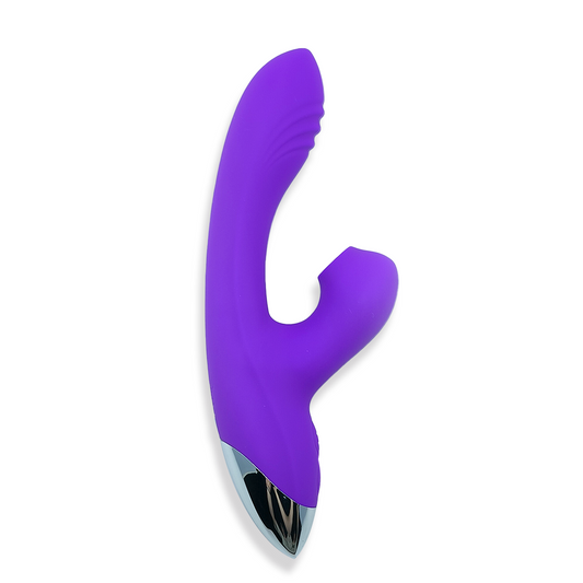 Vibrador Rabbit & Sugador de Clitóris Inlush Roxo