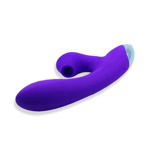 Vibrador Rabbit & Sugador de Clitóris Inlush Roxo