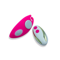 Vibrador Íntimo Sensation c/ controle remoto Rosa