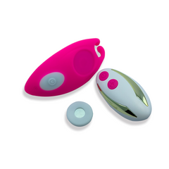 Vibrador Íntimo Sensation c/ controle remoto Rosa