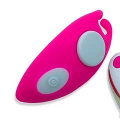 Vibrador Íntimo Sensation c/ controle remoto Rosa