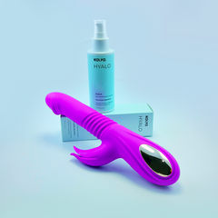 Kit Vibrador Pulsevibe + Lubrificante Hyalo