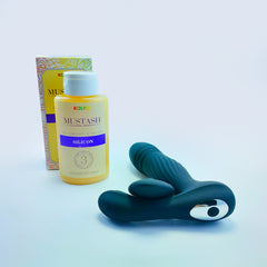 Kit Vibrador Nix + Lubrificante Mustash Silicone