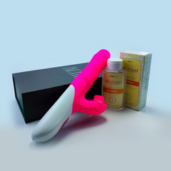 Kit Vibrador Lilywell + Lubrificante Mustash
