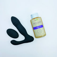 Kit Vibrador Nix + Lubrificante Mustash Silicone