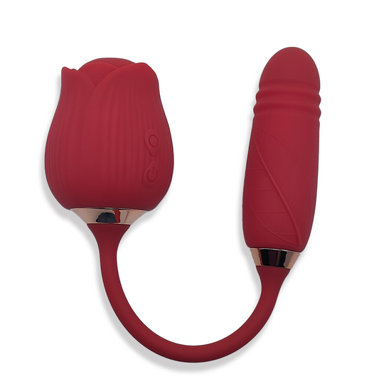 Sugador e Vibrador de Clítoris Hera Vermelho