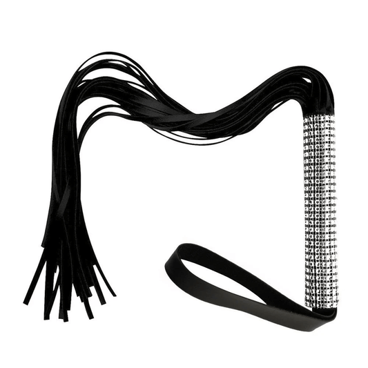 Chicote com base Strass - Tiras 40cm