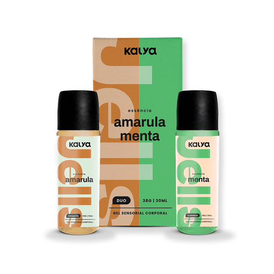 Calda Aromatizada Beijável Jells Duo Amarula e Menta 15ml/cada