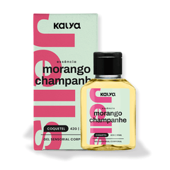 Calda Aromatizada Beijável Jells Coquetel Morango com Champagne 35ml