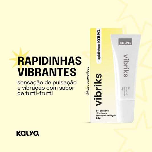 Vibrador Líquido Beijável Rapidinha Vibriks 6,5g