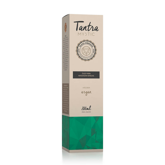 Óleo para Massagem Sensual Tantra Mystic Argan 200ml
