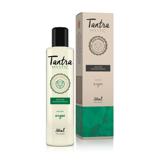 Óleo para Massagem Sensual Tantra Mystic Argan 200ml