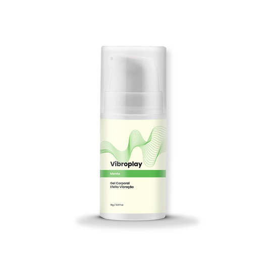 Vibrador Líquido Beijável Vibroplay Menta 15g