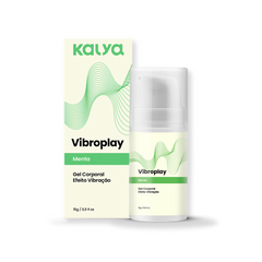 Vibrador Líquido Beijável Vibroplay Menta 15g