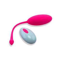 Vibrador Íntimo Kegel Enjoy c/ controle remoto Rosa