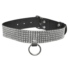 Choker Strass com Argola